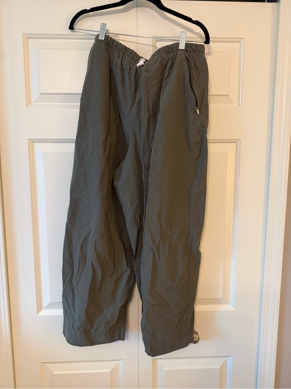 lululemon athletica Olive Green Wide Leg Pants